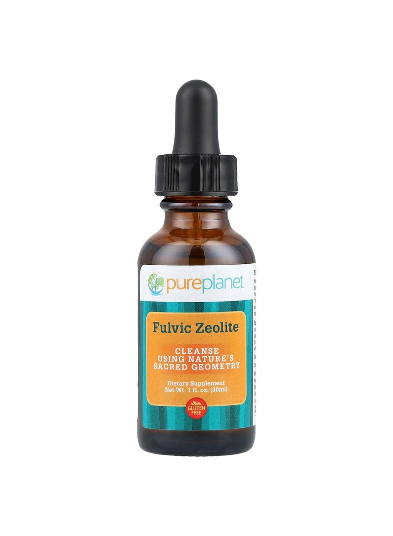 Fulvic Zeolite, 1 fl oz (30 ml)